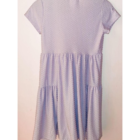 purple baby doll mini dress - Picture 2 of 2